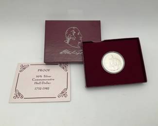 1982 George Washington Proof Silver Half Dollar