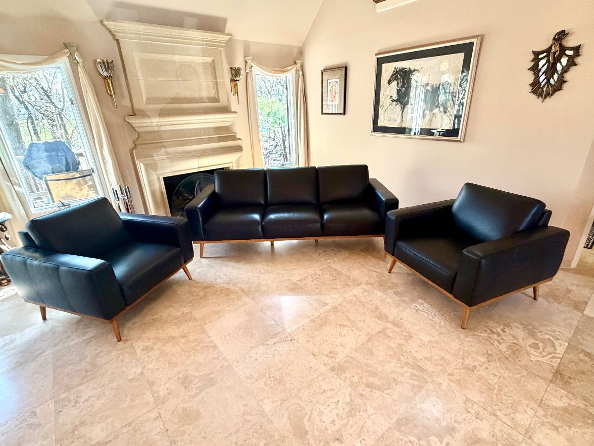  Pre-Selling $4200 - Walter E. Smyth New Top Leather and Cushions Set