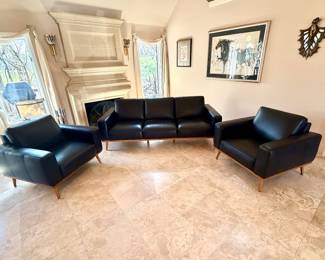  Pre-Selling $4200 - Walter E. Smyth New Top Leather and Cushions Set