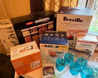 New Boxed Kitchen Items