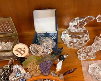 Crystal Wine Stoppers (Some Waterford)