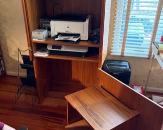 Teak Office Cabinet - Office Area