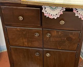 Nice six drawer cabinet/side table