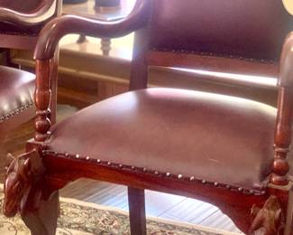 horse head vintage chairs