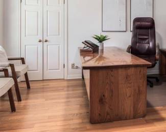 Vintage Teak office desk ,