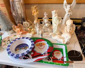 Precious moments and other angle figures