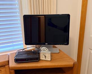 Alarm clock, computer monitor