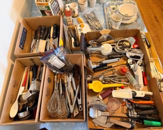 Kitchen utensils and gadgets