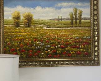 Medium size oil on canvas 