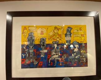 Art by Cundo Bermúdez . 