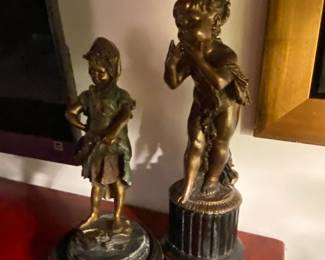 Cherub style sculptures 