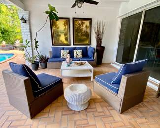 Outdoor art and furniture 