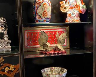 Decorative pieces chinoiserie 