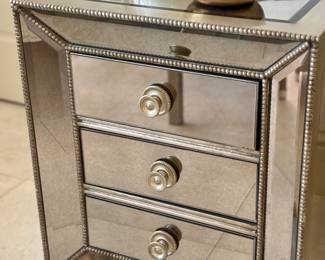 Mirror side table 