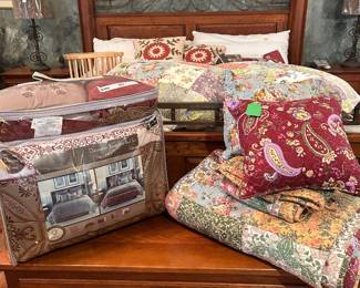 very nice bed  linens 