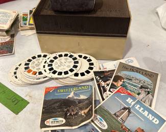 SAWYER VIEWMASTER, original case, slides, sleeves