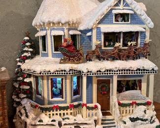 THOMAS KINKADE, NIGHT BEFORE CHRISTMAS,  new with box