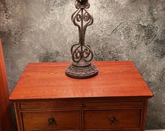 LEXINGTON (2 matching) night stands and lamps