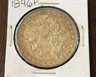 1896 Morgan Silver Dollar