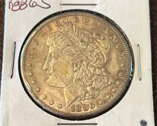 1886S Morgan Silver Dollar