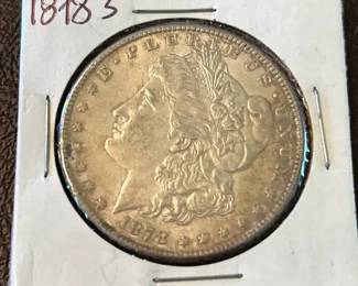 1878S Morgan Silver Dollar