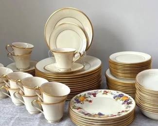 Lenox Pocelain China Set 81 Pc  Eternal and more