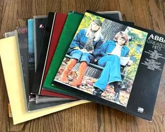 Lot of 12 Classic Folk Soft Rock Albums including Abba, Carole King, Cat Stevens and Seals  Crofts