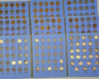 Mercury Head Dime and Lincoln Head Cent Coin Books
