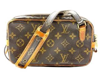 Louis Vuitton Monogram Pochette Marly Bandoulière Crossbody Bag