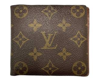 Louis Vuitton Monogram Canvas Bi-Fold Wallet
