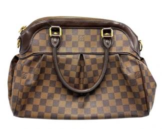 Louis Vuitton Damier Ebene Trevi PM Satchel Bag