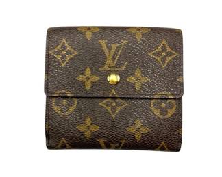 Louis Vuitton Monogram Elise Compact Wallet