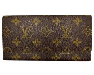 Louis Vuitton Monogram Canvas Long Wallet