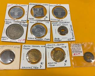 Collection of transportation tokens