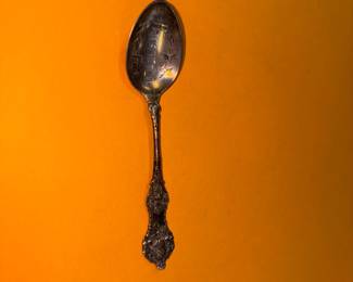 Pensacola souvenir spoon sterling