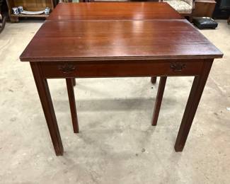 Antique collapsible table