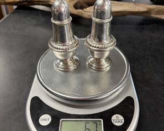 Sterling salt and pepper shaker
