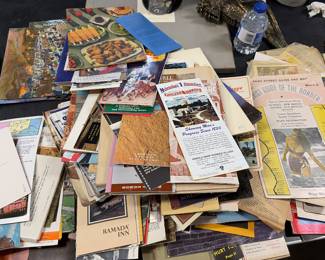 Lots and lots of travel paper ephemeral