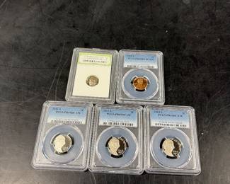 Lots of different coins