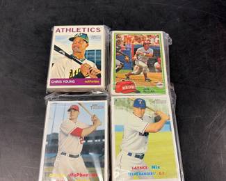 Baseball cards reproduction