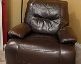 leather recliner