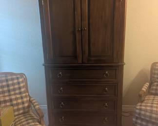 Beautiful wood entertainment and dresser