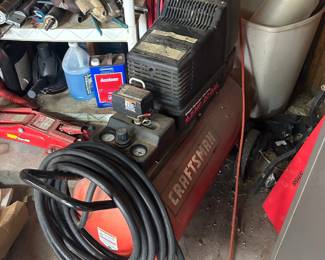 Craftsman 20 gallon Air Compressor  Great working condition.  Must be able to move and load yourself