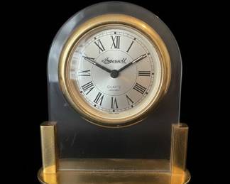 Ingersoll Quartz Desk Clock