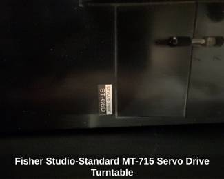 Fisher StudioStandard MT Servo Drive Turntable third image