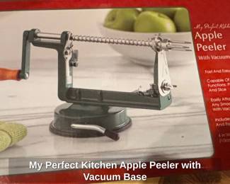 My Perfect Kitchen Apple Peeler with Vacuum Base