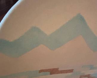 Southwestern Landscape Ceramic Plate by JCPenney second image