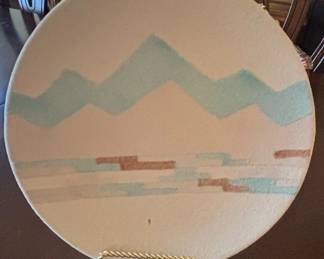 Southwestern Landscape Ceramic Plate by JCPenney