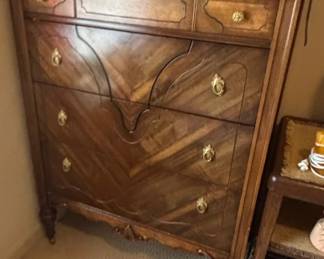 Art Deco Waterfall Dresser