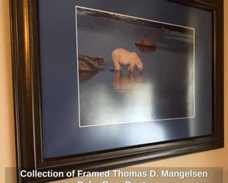 Collection of Framed Thomas D. Mangelsen Polar Bear Prints fifth image